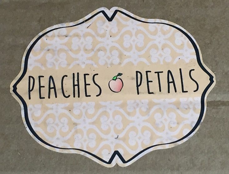 Peaches And Petals Subscription Box Review + Coupon- Jun 2016