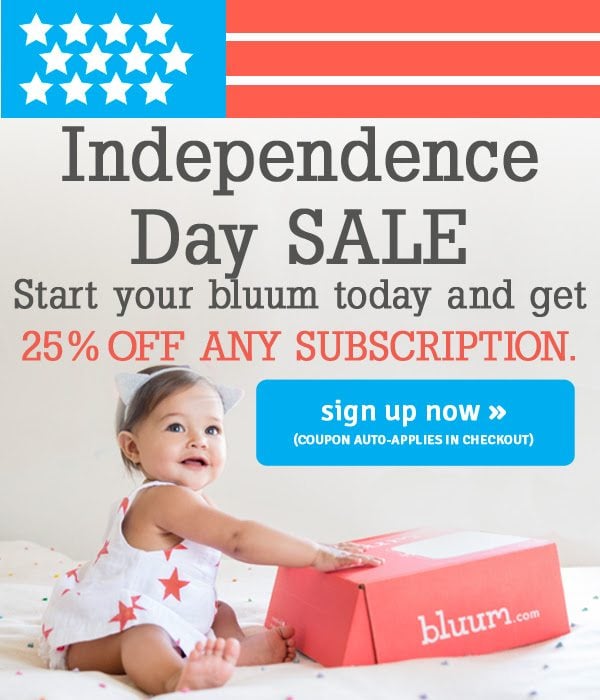 Bluum Independence Day Sale – 25% Off All Length Subscriptions!