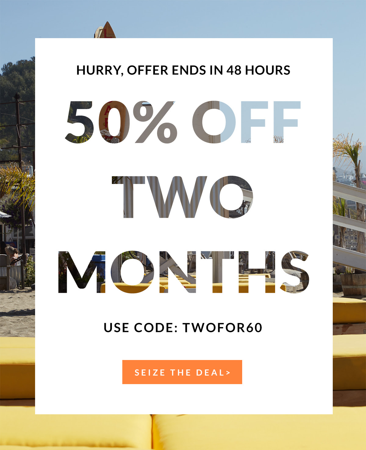50% Off Your First TWO Months of Five Four Club
