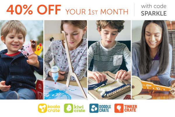 Kiwi Crate Sale – Last Day! 40% Off Your First Box!