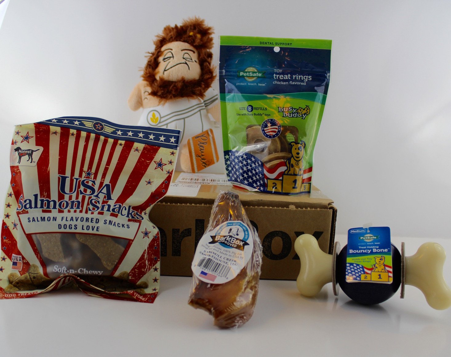 BarkBox Subscription Box Review + Coupon July 2016 - all items