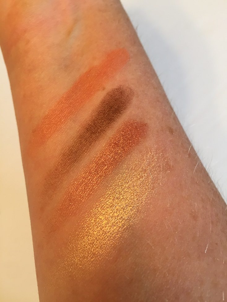 Blush Shadow Swatches