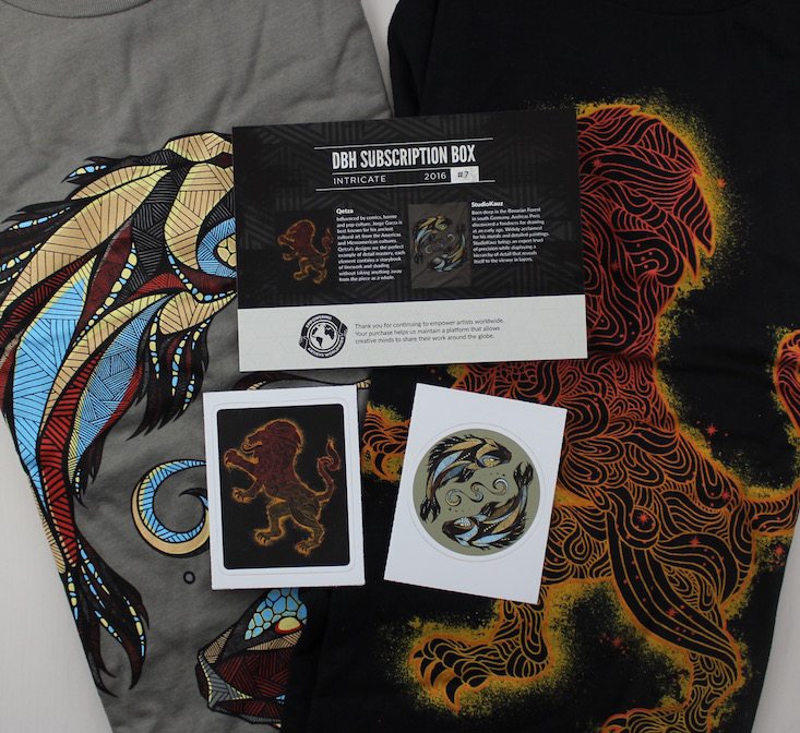 Design By Humans Collector's Box Review July 2016 - all items