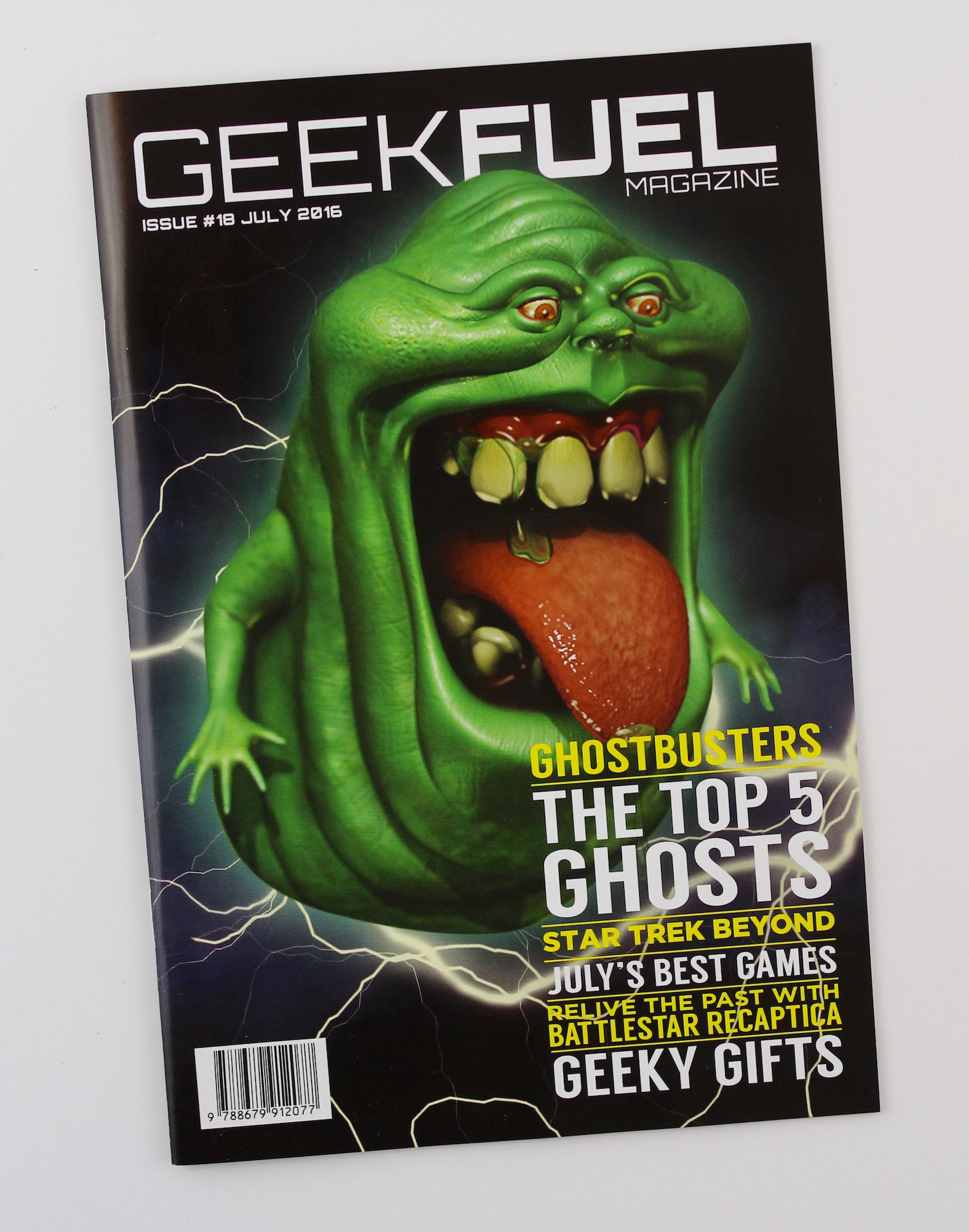 Geek Fuel Subscription Box Review + Exclusive Coupon July 2016 - magazine