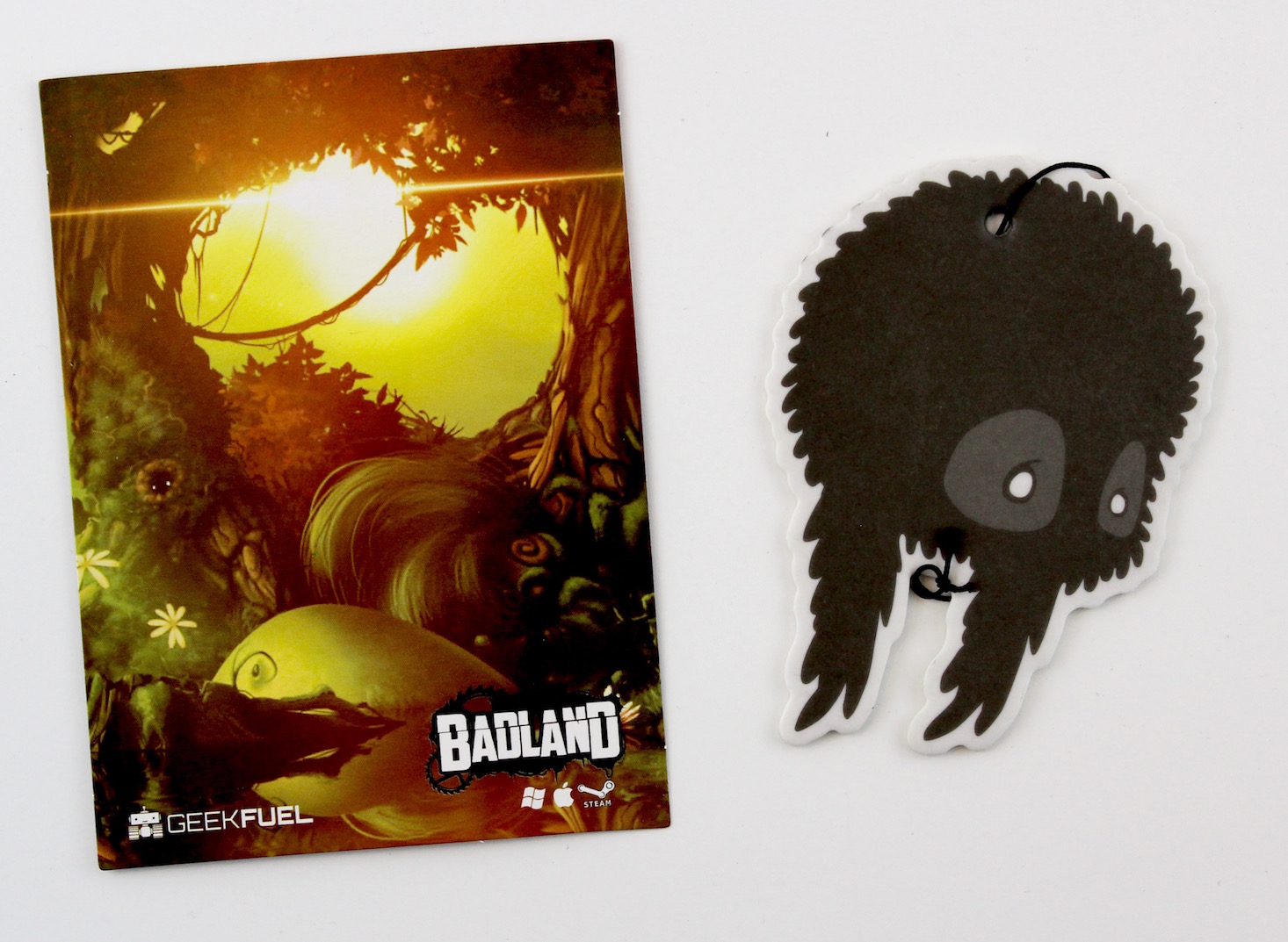 Geek Fuel Subscription Box Review + Exclusive Coupon July 2016 - steam game and air freshener