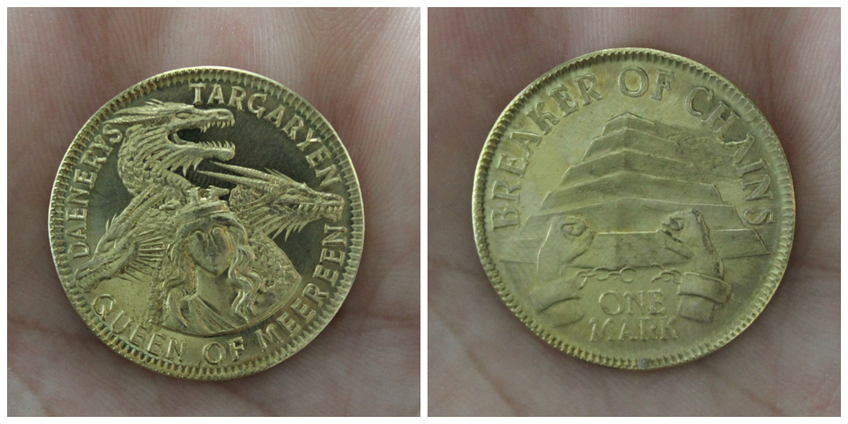 GoT coin collage