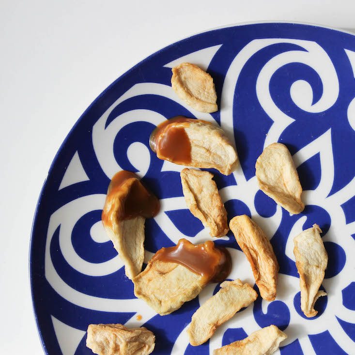 Graze Top 20 Box Review + Free Box Coupon July 2016 - apples on plate