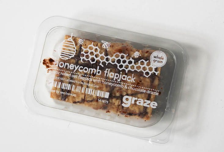 Graze Top 20 Box Review + Free Box Coupon July 2016 - flapjacks