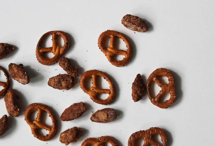 Graze Top 20 Box Review + Free Box Coupon July 2016 - pretzel mix