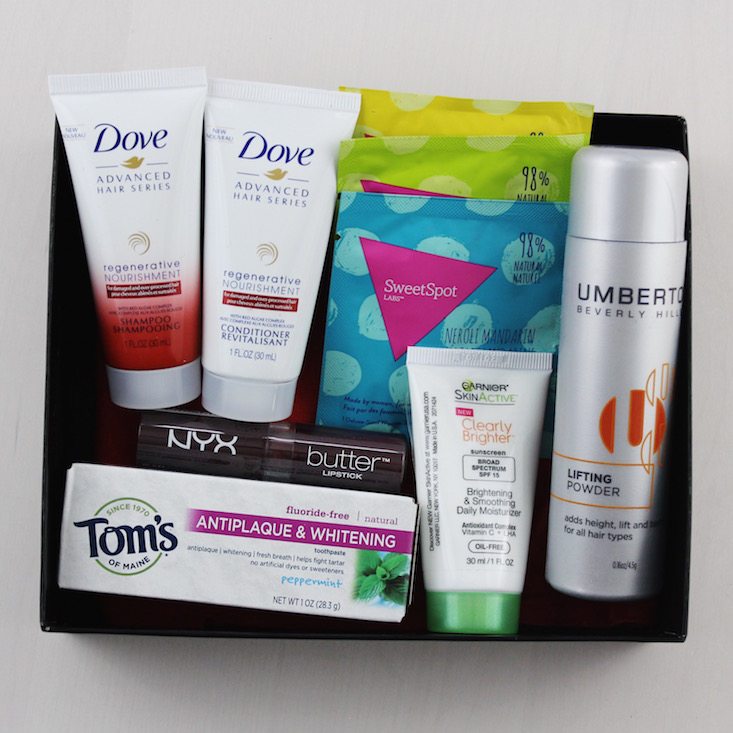 Target Beauty Box July 2016 Items