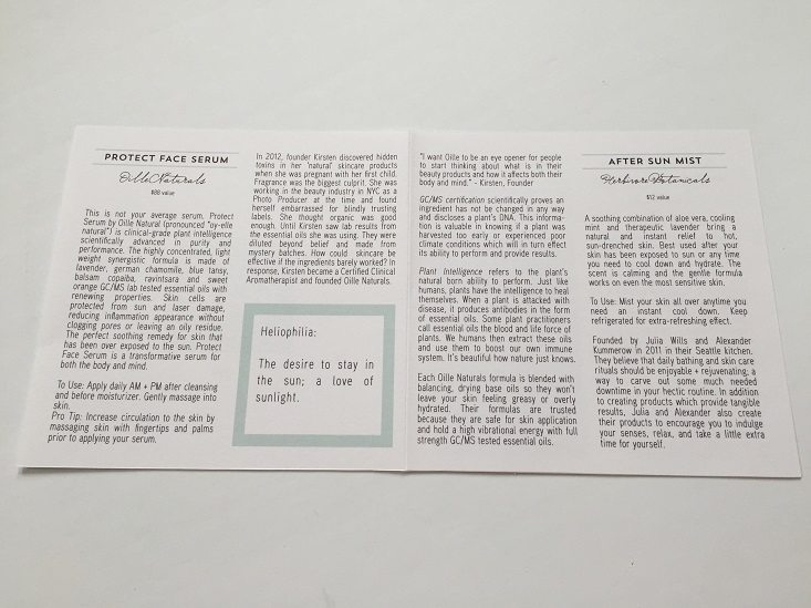 Info Card
