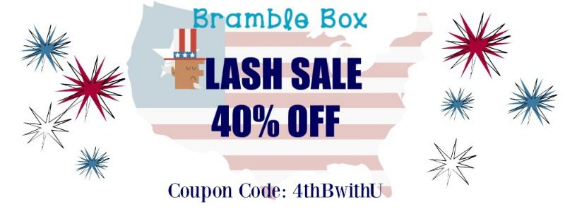 4th of July Sale – 40% Off Your First Month of Bramble Box Props!