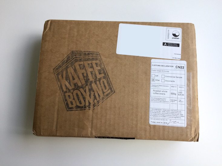 KaffeBox Coffee Subscription Box Review + Coupon – July 2016