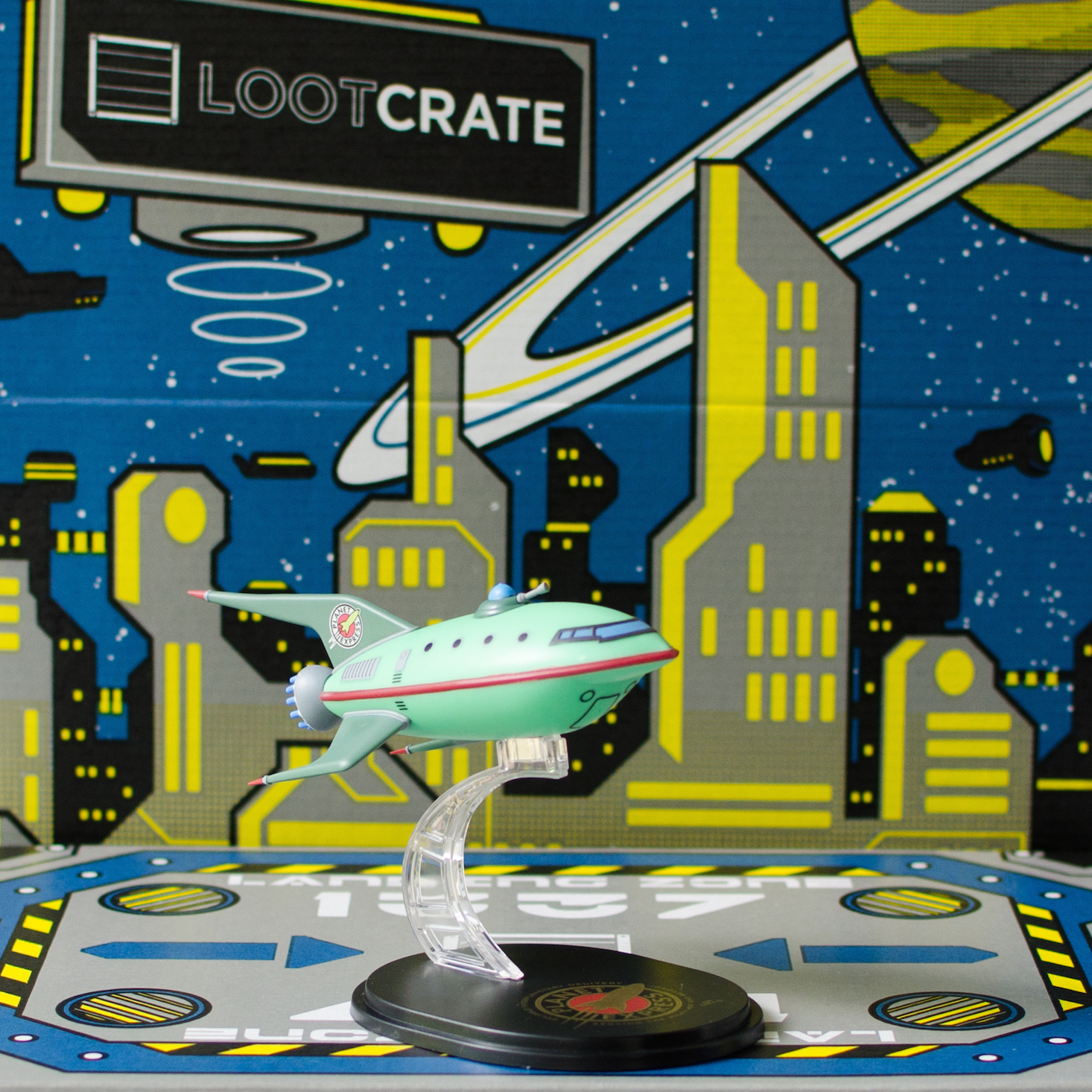 Loot Crate Subscription Box Review + Coupon July 2016 - Futurama Planet Express