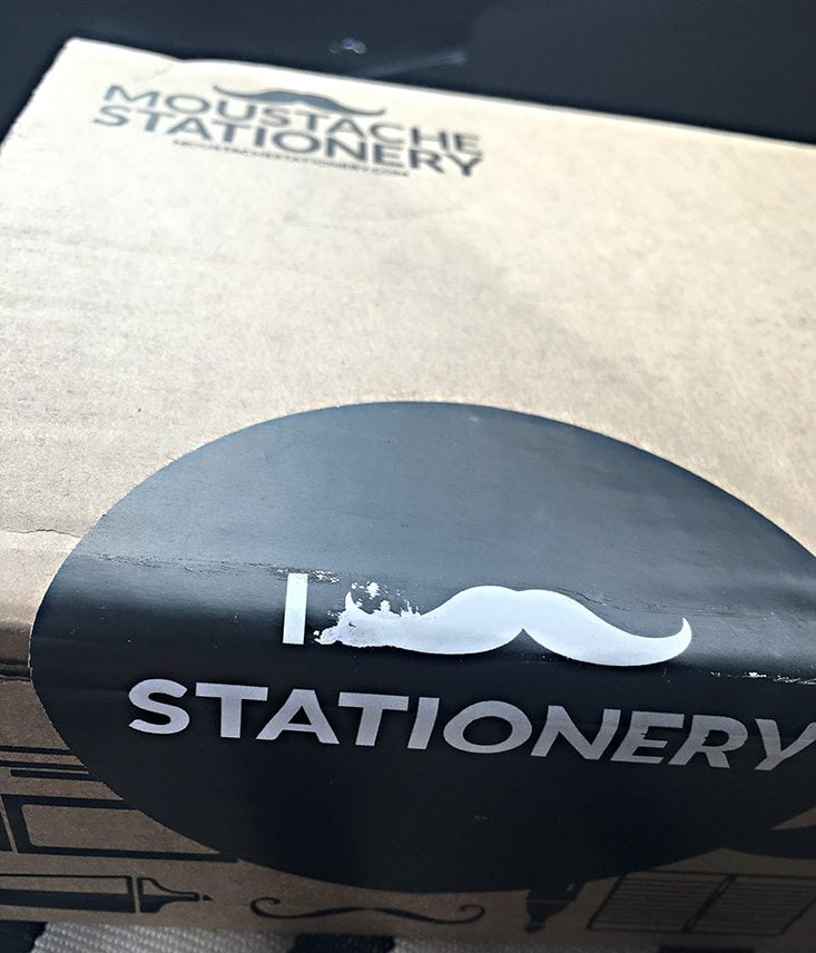 Moustache Stationery Subscription Box Review – June 2016