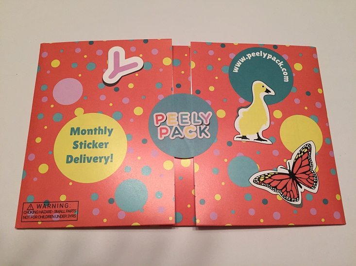 PeelyPack Sticker Subscription Box Review + Coupon- Jul 2016