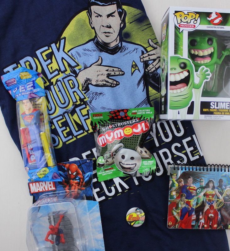 Powered Geek Box Subscription Box Review June 2016 - all items