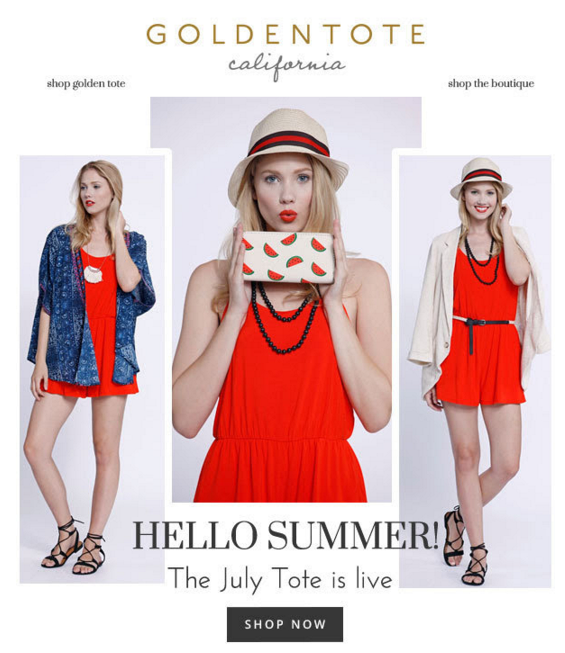 Golden Tote July 2016 – Available Now!