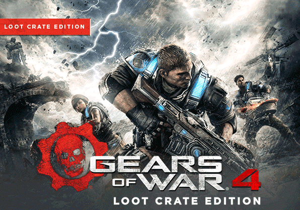 Loot Crate Gears of War 4 Limited Edition Crate Available Now!