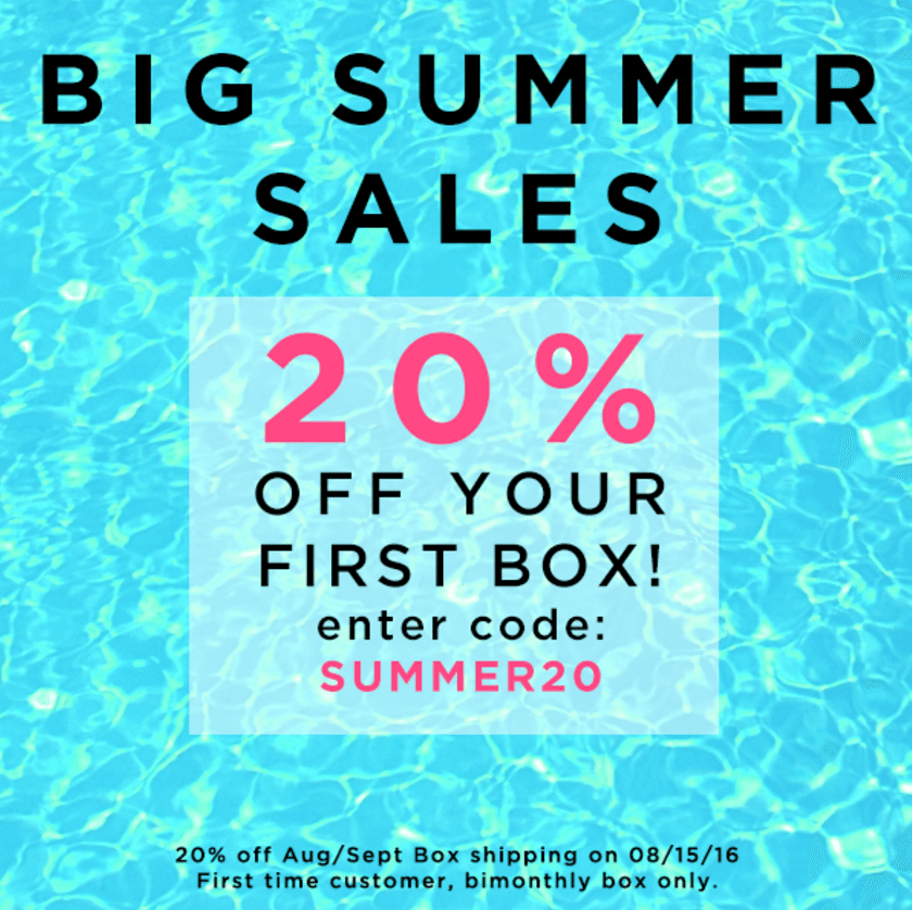 Love Goodly Summer Sale – 20% Off Your First Box!