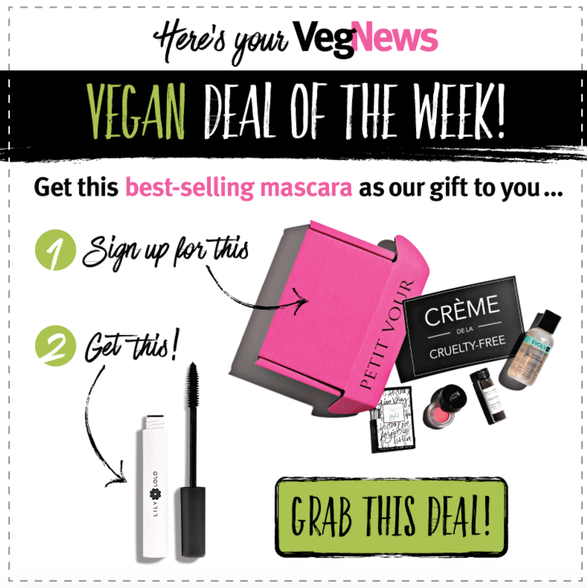 Petit Vour Coupon – Free Lily Lolo Mascara with Subscription!