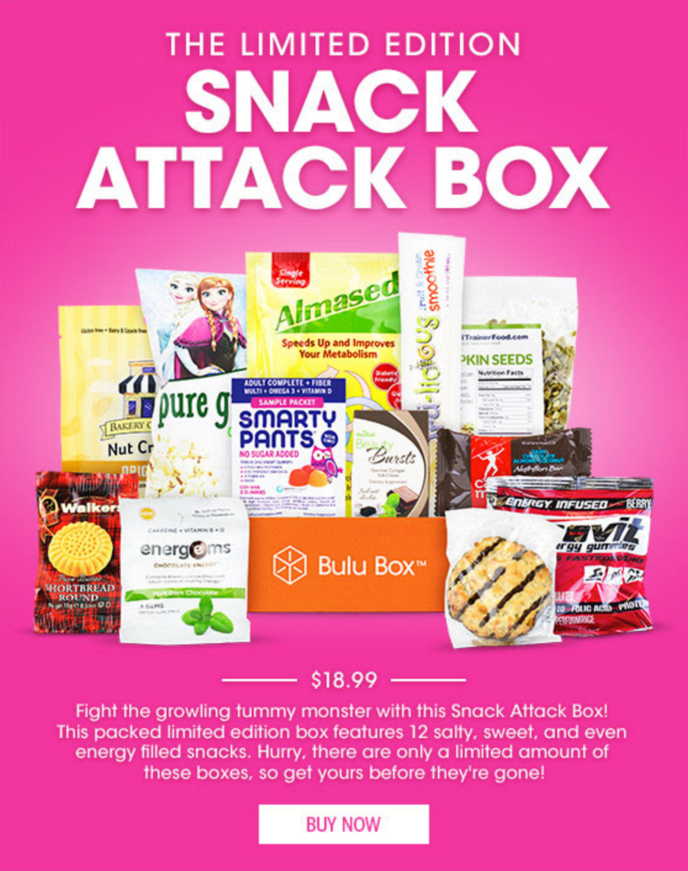 Bulu Box Limited Edition Snack Attack Box Available Now