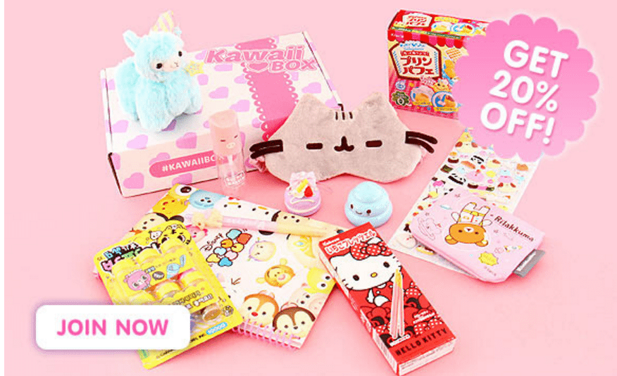 Kawaii Box Coupon – Save 20% Off Any Length Subscription!