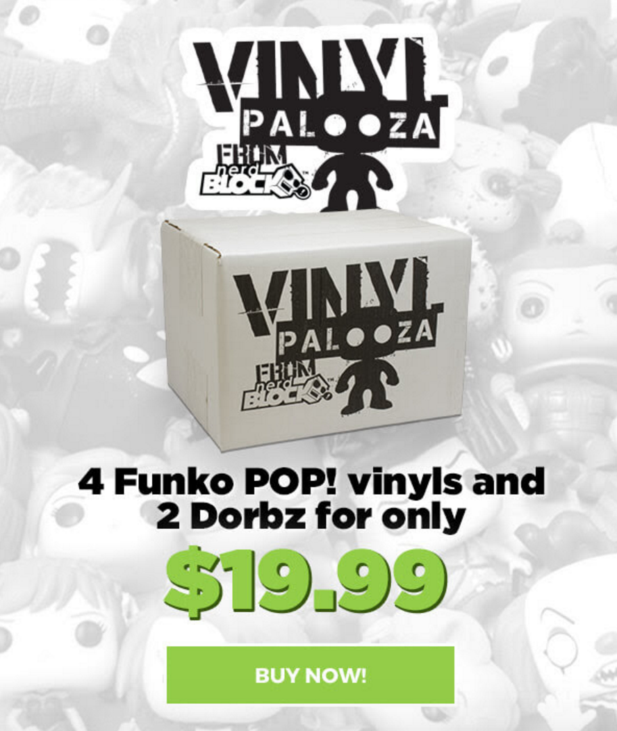 Nerd Block Vinylpalooza 3.0 POP Funko Boxes Available Now!