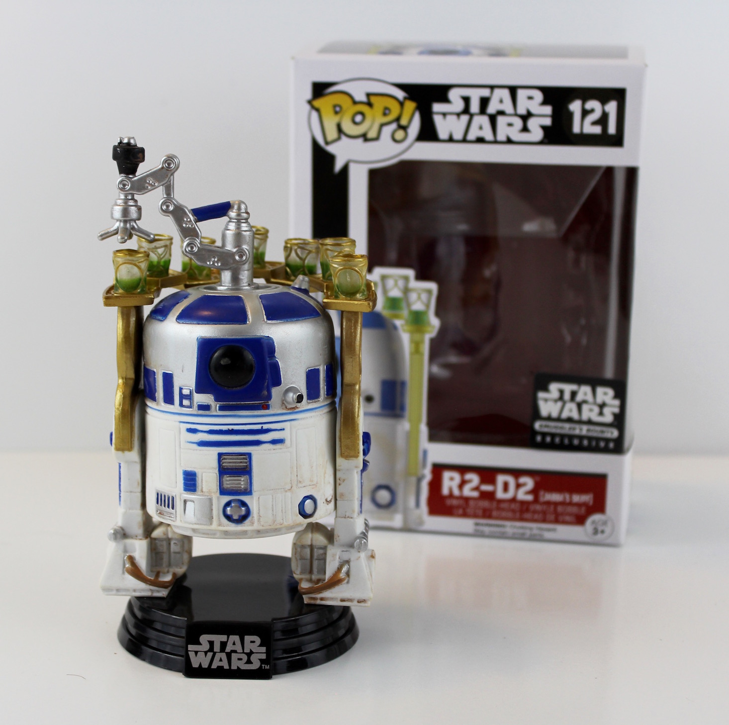 Star Wars Smuggler's Bounty Subscription Box Review Jabba's Palace - R2D2 POP