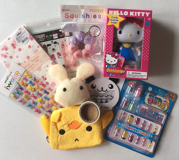 The-CuteBox-June-2016-Contents