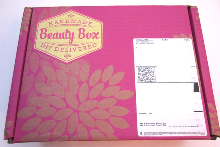 Handmade Beauty Box Review + Coupon – June 2016