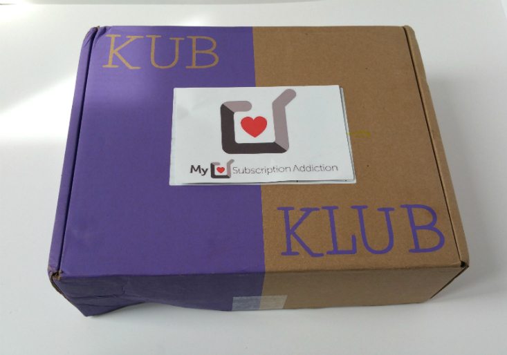 KUB KLUB AUGUST 2016 - BOX