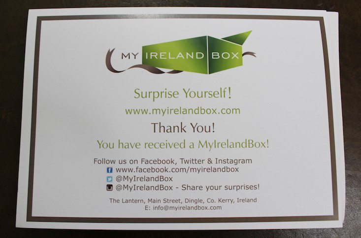 MIB-welcome letter packaging