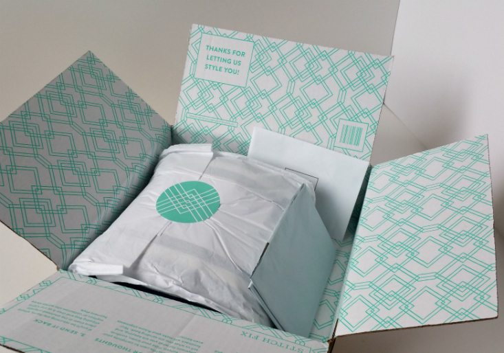 STITCH FIX AUGUST 2016 - packaging