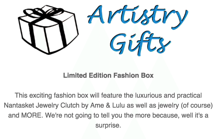 Artistry Gifts Limited Edition Fashion Box + Spoiler #2!