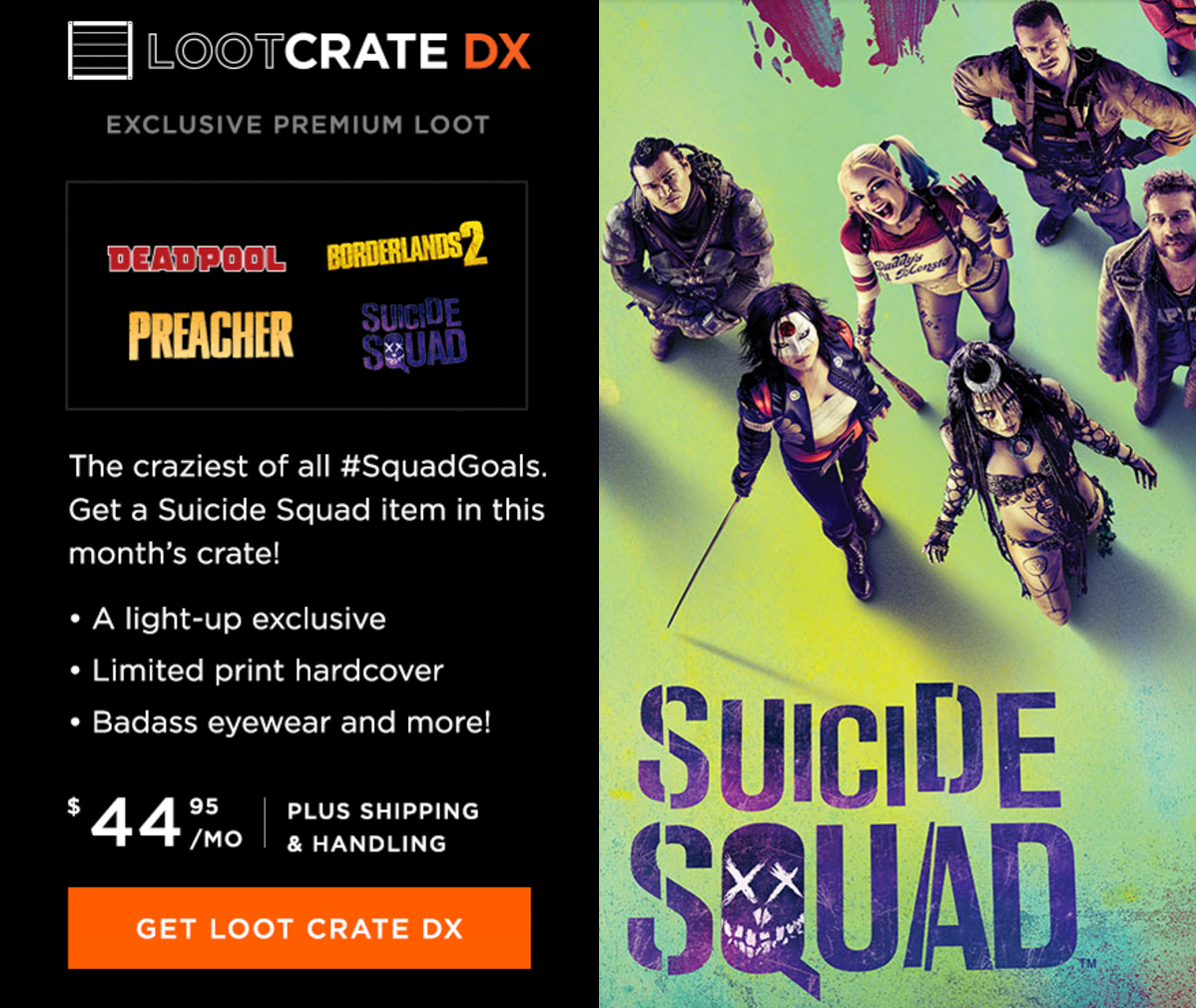 Loot Crate DX August Spoiler