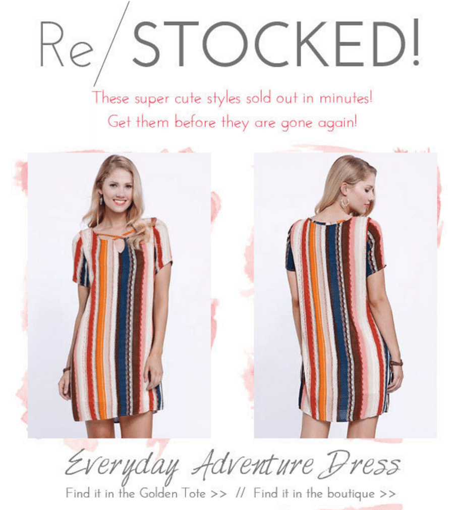 Golden Tote August 2016 – Favorites Restocked!