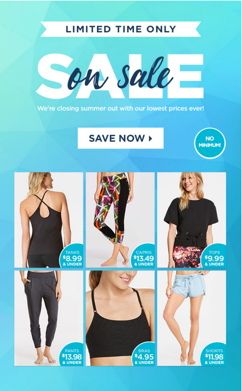 Fabletics Sale on Sale – Summer Clearance!