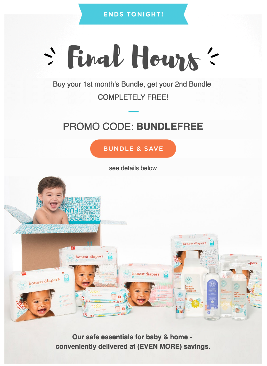 Last Day! Honest Company Bundle Sale – Get Your 2nd Bundle Free!