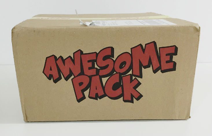 Awesome Pack Subscription Box Review + Coupon – July 2016