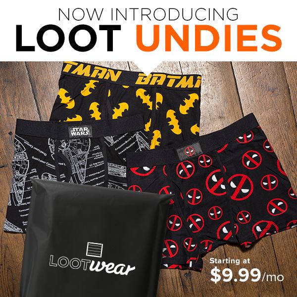 New Loot Wear by Loot Crate Subscription – Loot Undies!