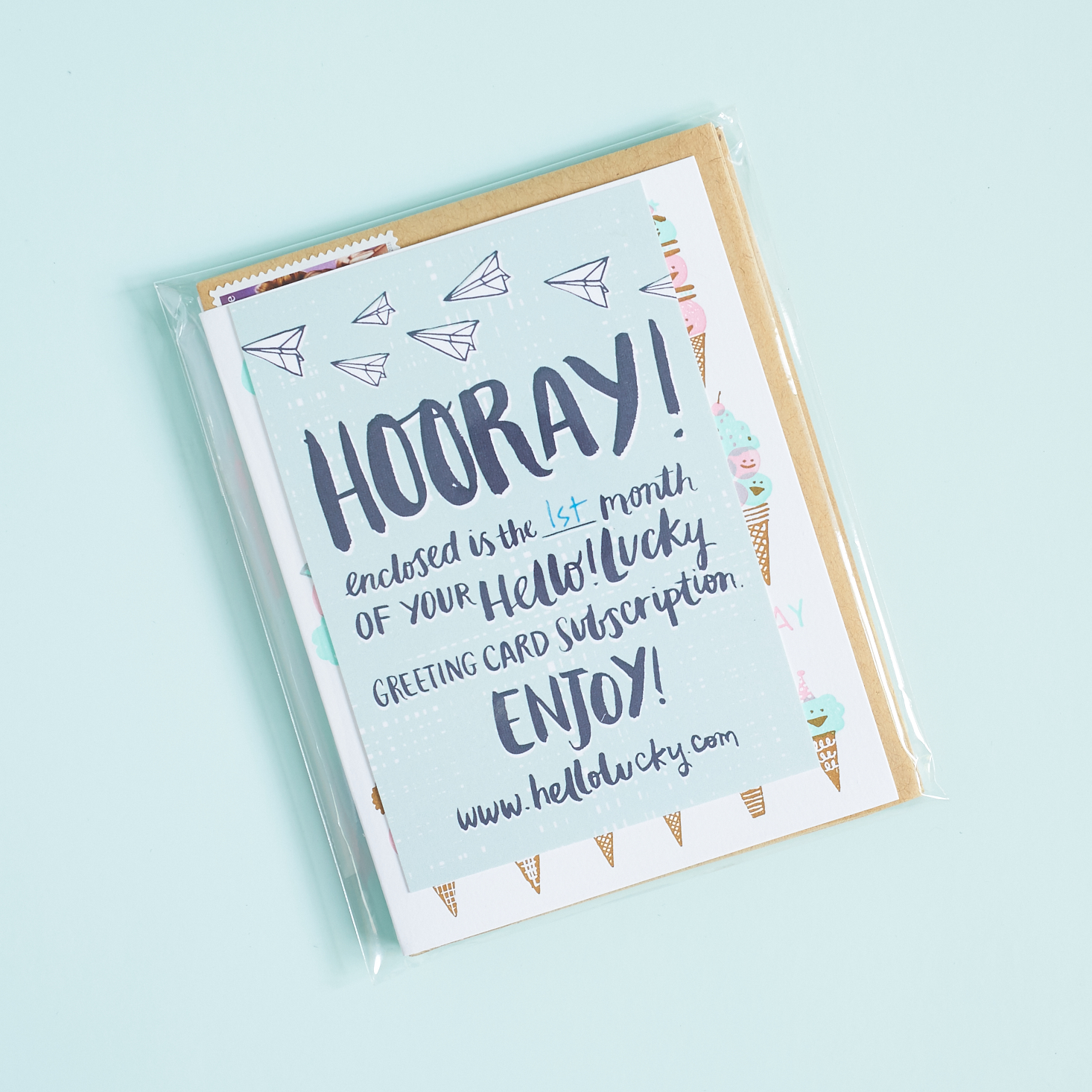 Hello Lucky Greeting Card Subscription Review – August 2016