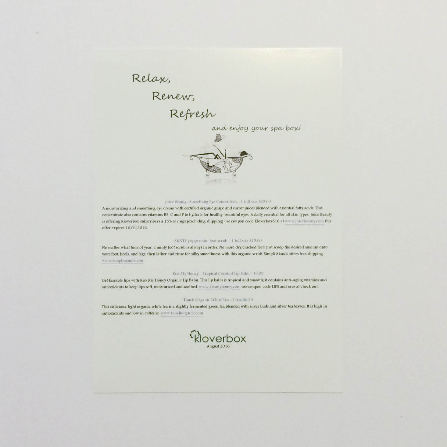kloverbox-august-2016-booklet