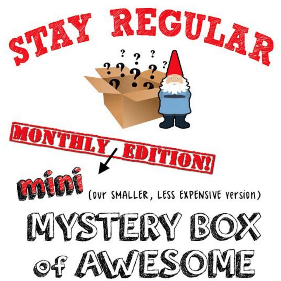 Mini Monthly Mystery Box by Jamminbutter October 2016 Spoiler!