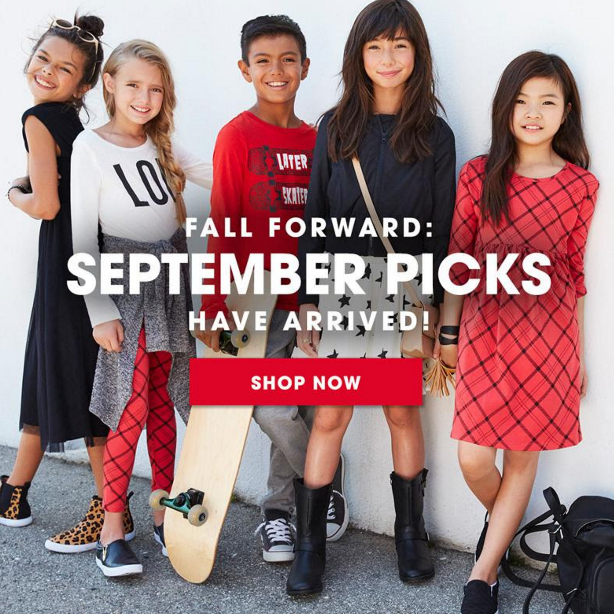 New FabKids September 2016 Collection + First Outfit for $9.95