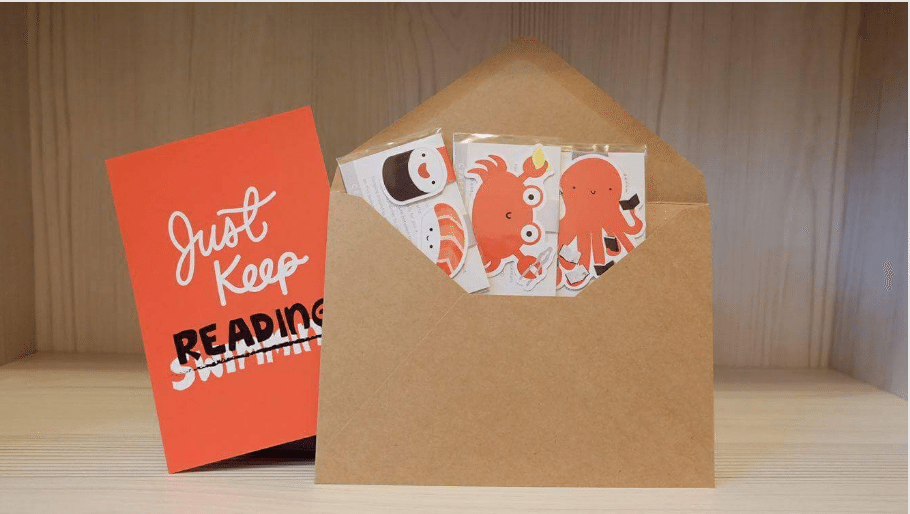 New Bookmark Subscription Box from Crafted Van!