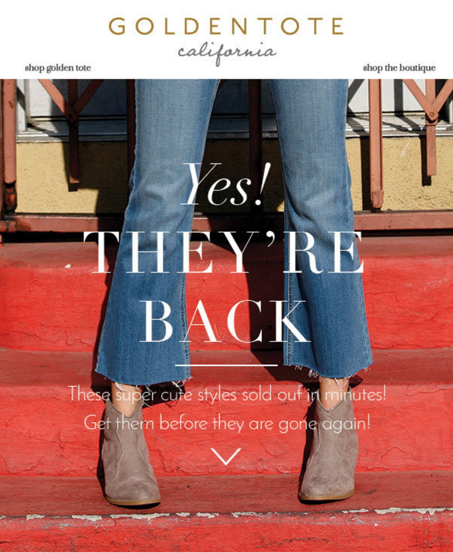 Golden Tote September 2016 – Favorites Restocked!