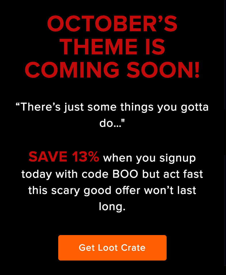 Loot Crate Flash Sale – Free Tee + Boxes as Low as $15.62!