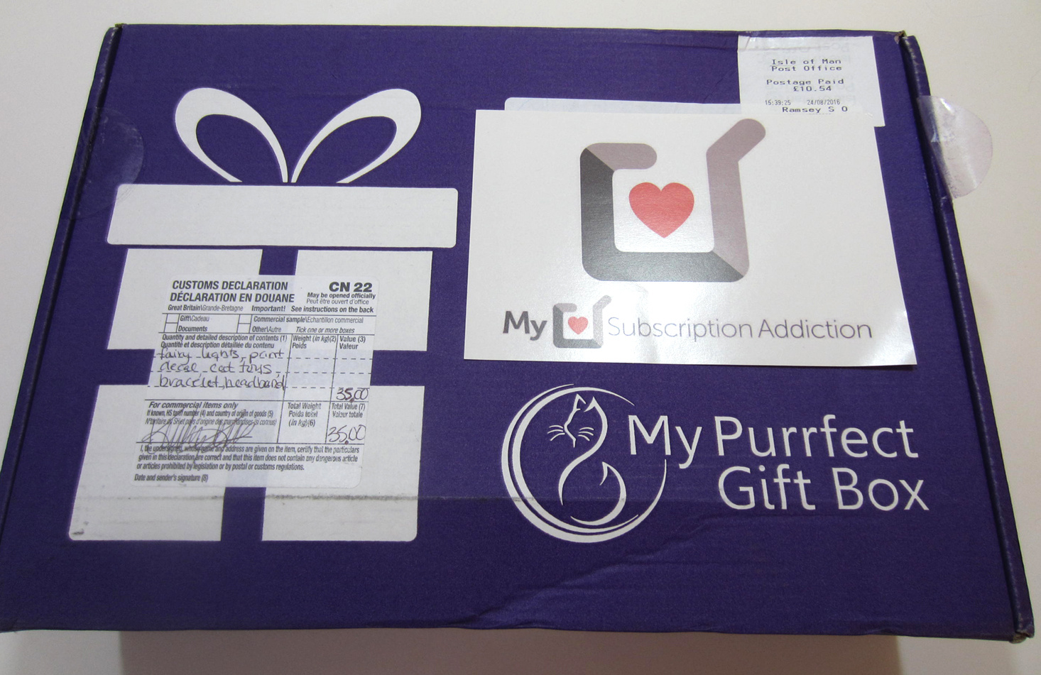 My Purrfect Gift Box Review + Coupon – August 2016