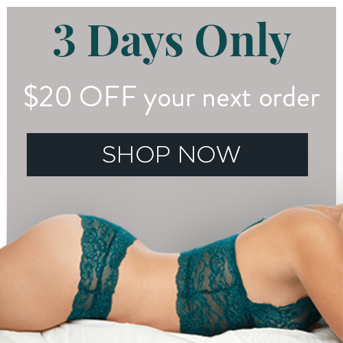 3 Days Only – Save $20 Off Of Your Next Wantable Intimates Box!